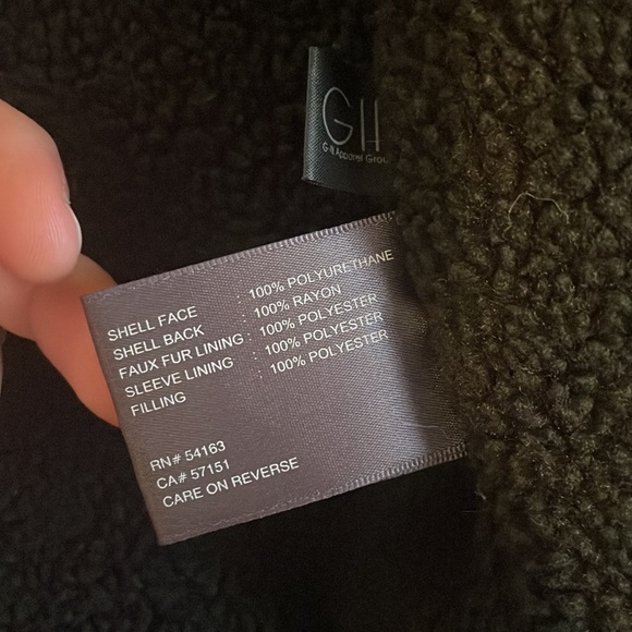 Kenneth Cole Reaction Leather Jacket - Picture 3 of 4